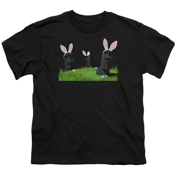 - Easter Island - Youth Short Sleeve Shirt - Large