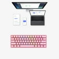 thumbnail image 5 of TIMIFIS Keyboard Wired 60% Mechanical Gaming Keyboard RGB Backlit Compact 61 Keys Mini Keyboard With Blue Switches For Windows PC ummer, 5 of 5