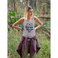 thumbnail image 2 of More Than You See Racerback Tank Women -Image by Shutterstock, Female XX-Large, 2 of 4