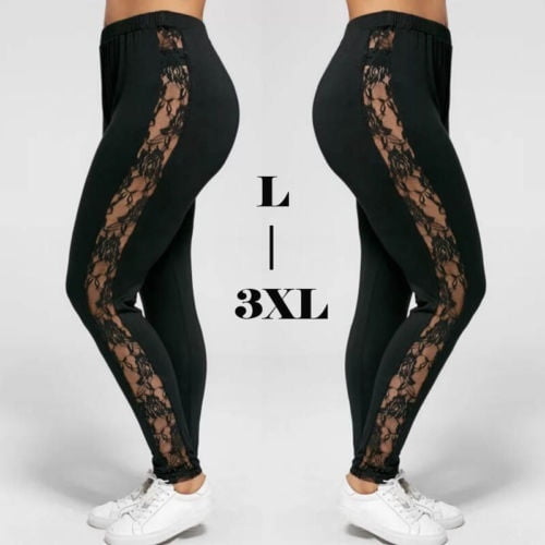 Leggings with see through panels discount
