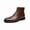 Brown, variant on Men's Wingtip Brogue Ankle Boots, Lace-Up Formal Leather Boots for Business Casual, with Brogue Detailing for All Seasons