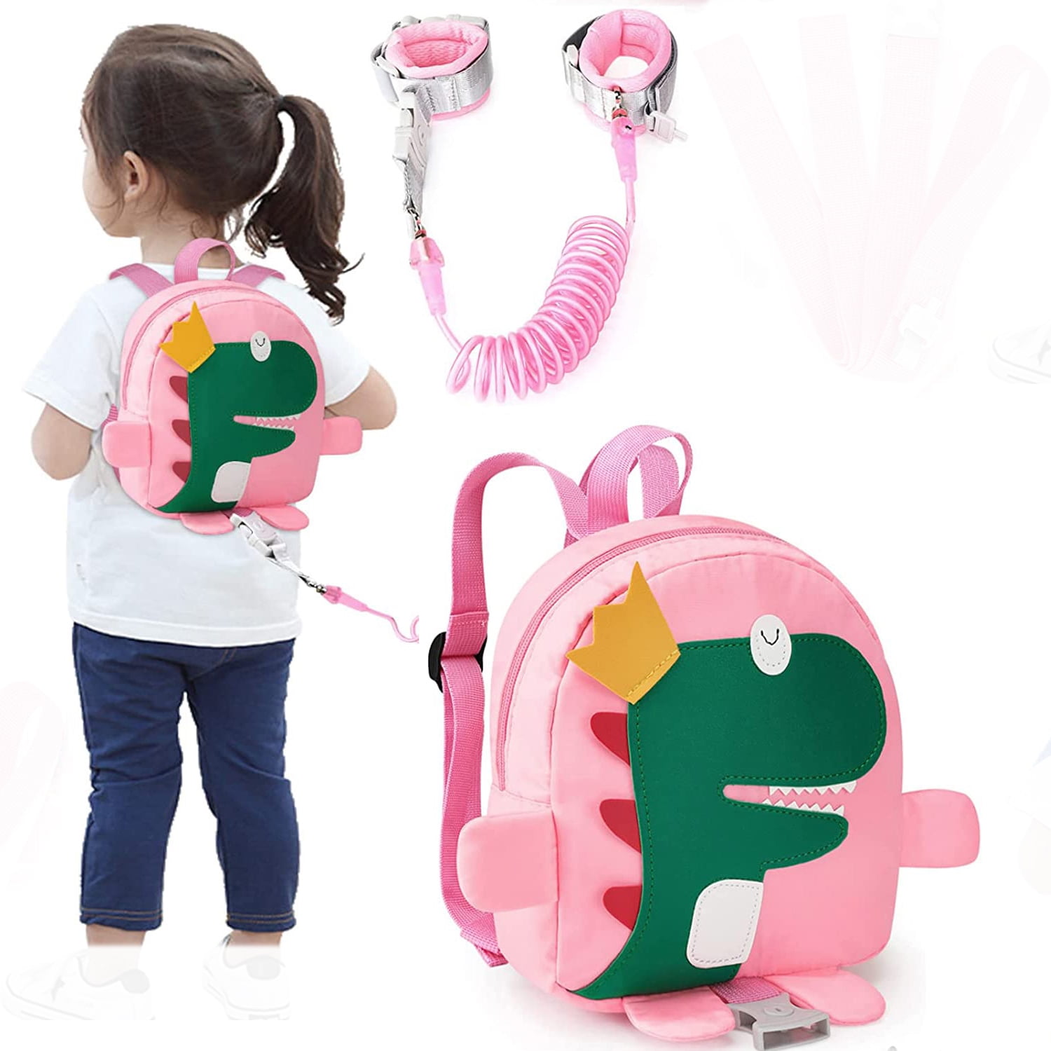 New Baby Safety Harness Backpack Strap Toddler Cartoon Animal Antilost Bag