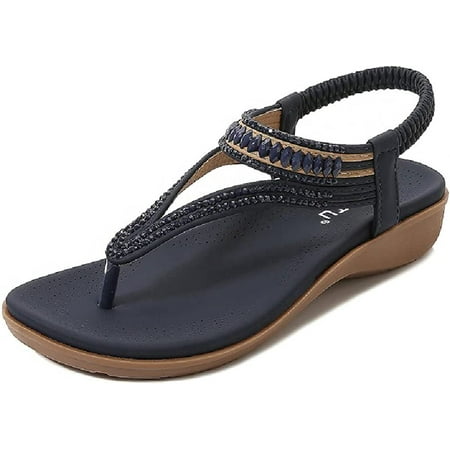 Women s Summer Sandals Beach Wedge Sandals Casual Comfort Flatsole Outdoor Shoes