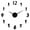 Black, variant on GYM Fitness Bodybuilding Frameless Wall Clock Stickers, DIY Modern Decorative Clocks for Living Room, Bedroom, Office - Easy to Install, Large 3D Clock Design (Black,27in)