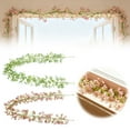 thumbnail image 4 of Greenery Garland with Holly Berries-Artificial Ivy Fern Leaves,Flowers for Wedding Arch,Mantle,Party Decor-Weatherproof Indoor Outdoor Hanging for Farmhouse,Christmas Home Decoration, 4 of 4