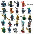 thumbnail image 2 of Samurái de la Tormenta de Nieve Temporada 11 Serie Épica 11 Minifiguras Maestro Lloyd Bloques de Construcción para Coleccionistas y Niños, 2 of 10