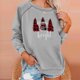 thumbnail image 5 of Sudaderas Navideñas Para Mujer Camiseta Suelta Blusa de Manga Larga Cuello Redondo Tops Casuales Odeerbi ODB191716, 5 of 7