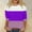 Purple, variant on CLOISE Blouses for Women Fall Fashion Striped Tops Scoop Neck 3/4 Sleeve Shirts Comfy Colorblock Basic Blouses Y2k Outfits Black XL