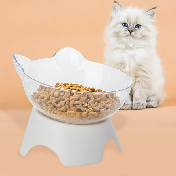 Elevated Cat Food Bowls with Stand Dispenser Feeder Raised Dish Bowl