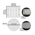 thumbnail image 1 of Set of 5 Coaster Resin Molds, Coaster Silicone Molds for Epoxy Resin with Storage Box Mold, Coaster Molds for Resin Casting, Epoxy Resin Molds for Cups Mats, DIY Resin, Home Decoration, 1 of 7