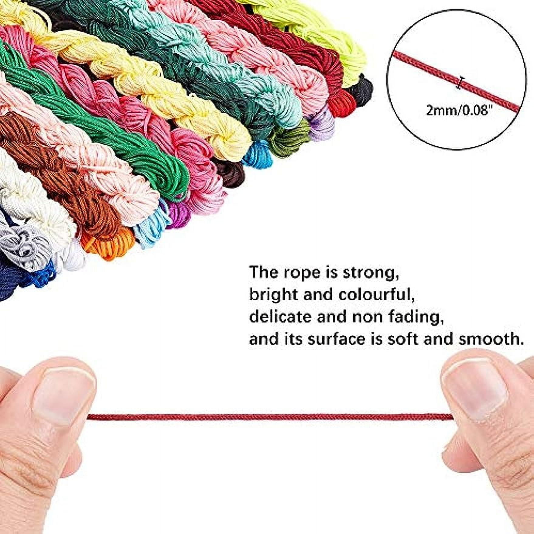 DIY 2mm Silk thread milan cord 5meters/roll Jewelry & packing