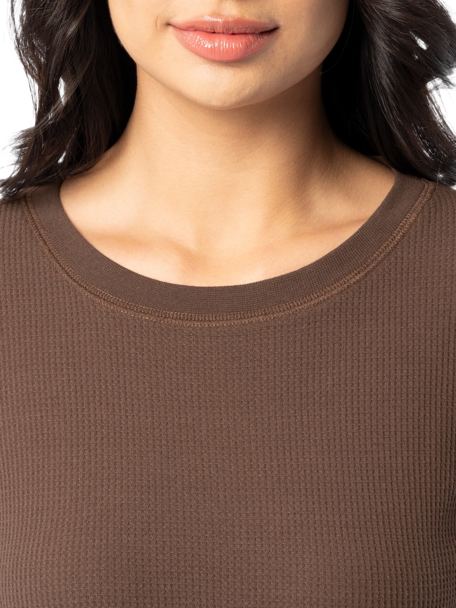 Fruit of the Loom Women's Recycled Waffle Thermal Top, Sizes XS-XXL