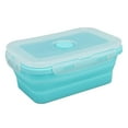 thumbnail image 4 of Lunch Box,Collapsible Silicone Food Storage Silicone Lunch Box Silicone Food Storage Container Top of the Line, 4 of 12