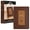 Brown, variant on KJV Holy Bible, Giant Print Standard Size Faux Leather Red Letter Edition - Thumb Index & Ribbon Marker, King James Version, Gray/Black