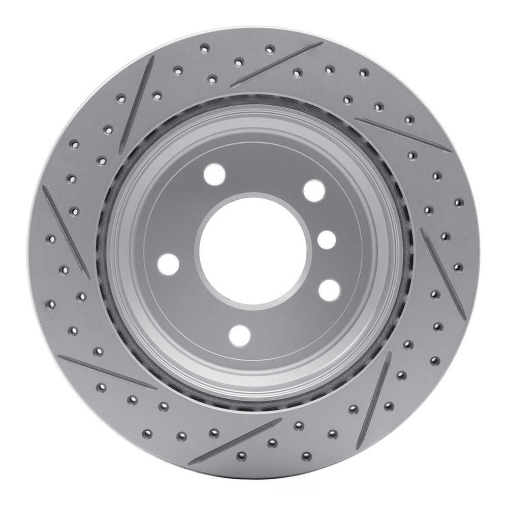 Dynamic Friction Company 830-31081R DFC Geoperformance Rotor - Drilled and Slotted
