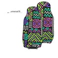 thumbnail image 4 of LAKIMCT Abstract Geometric Lines Car Seat Covers Vehicle Front Seat Covers Universal Fit Seat Protector, 4 of 9
