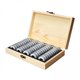 thumbnail image 1 of 2xCaja De Almacenamiento De Monedas De Madera Para 50pcs Monedas Cápsulas De Monedas Soporte De Caja Exhibición CUTICAT estuche porta monedas, 1 of 8