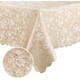 thumbnail image 1 of Mantel rectangular Smiry de vinilo impermeable 150 x 210 cm, color beige, 1 of 8