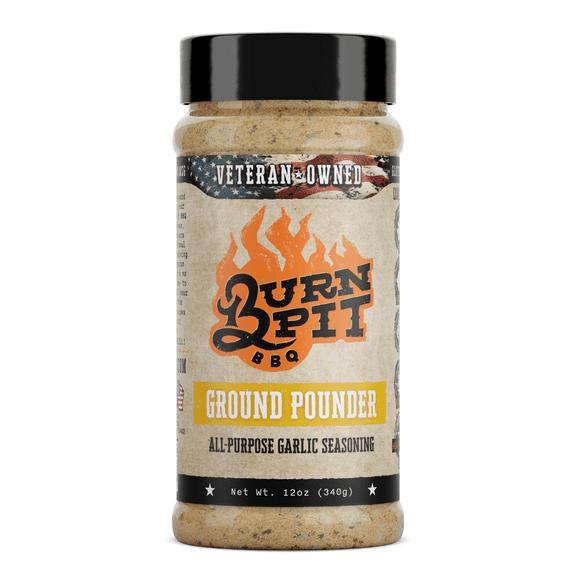 Burn Pit BBQ Ground Pounder All-Purpose Garlic Seasoning, 11 oz