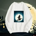 thumbnail image 1 of MKLEKYY Womens Sweaters Fall Ladies Fashion Witch Letter Printing Long Sleeve Sweater, 1 of 1