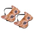 thumbnail image 4 of 2Pcs Cute Cartoon Animal Sleep Eye Mask 3D Animal Cartoon Eye Mask Ultra Realistic Cat design Light Blocking Sleep Masks, 4 of 8