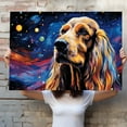 thumbnail image 4 of Afghan Hound Canvas Unframed Colofull Inspired bedroom decor - Dog Pet Family Animal Friend Peace Oil Painting Art Print Canvas Wall Décor, 4 of 4