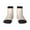 2 Black-1, variant on Hand Drawn Snake Pattern Quarter Crew Socks,Toe Seamed Ankle Socks,Cotton Cushioned Breathable Athletic Crew Sports Socks