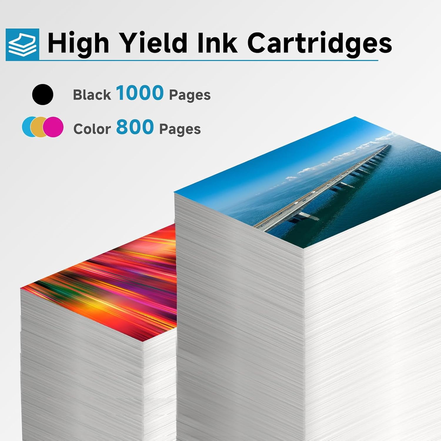 Compatible 923XL Ink Cartridges Combo Pack Replacement for 923e 923 XL Printers 8130e 8135e 8139e 8125e Compatibe for OfficeJet 8122e 8138e 8132e 8124e (4 Pack)