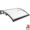 thumbnail image 6 of Window Door Awning Canopy, Front Doors/Windows Overhang Awning for Sun Shutter, Enlarged Sink Design Patio Awning Canopy, 6 of 22