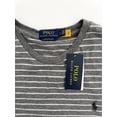 thumbnail image 2 of Polo Ralph Lauren Custom Slim Fit Striped Tee Grey White ( S ), 2 of 2