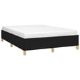 thumbnail image 5 of vidaXL Bed Frame Upholstered Platform Bed with Wooden Slats Support Fabric, 5 of 56