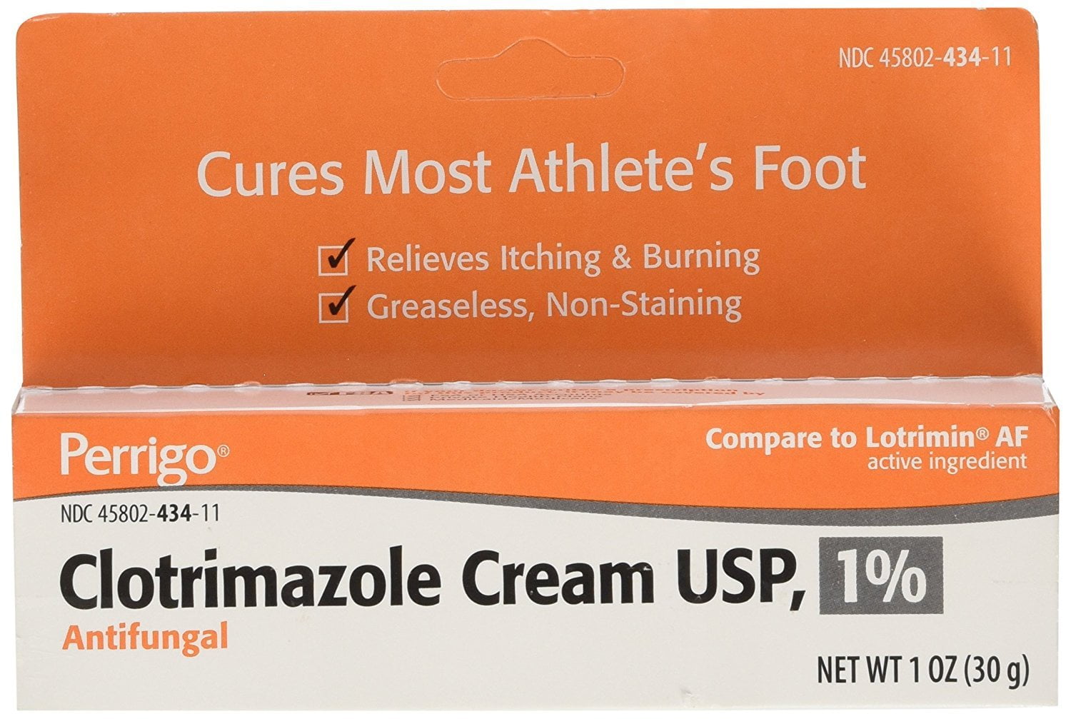 Clotrimazole AntiFungal Cream USP 1 by Generic Lotrimin 1 Oz Pack
