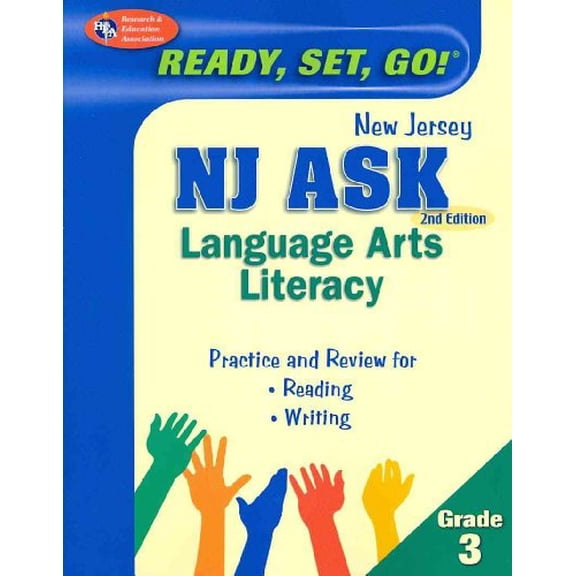 Pre-Owned New Jersey NJ ASK Language Arts Literacy, Grade 3 (Paperback) 0738607975 9780738607979