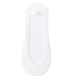 thumbnail image 2 of 10 Pairs No Show Socks for Women, Invisible Non Slip Low Cut Liner Padded, Non-slip Low Cut Liner Socks Invisible Ice Silk Socks for Flats Sneaker Heels White, 2 of 3
