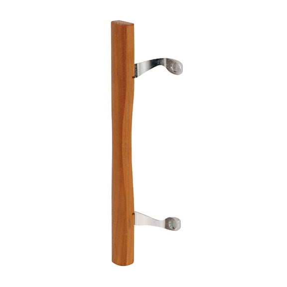 Sliding Patio Door Wood Pull, Chrome