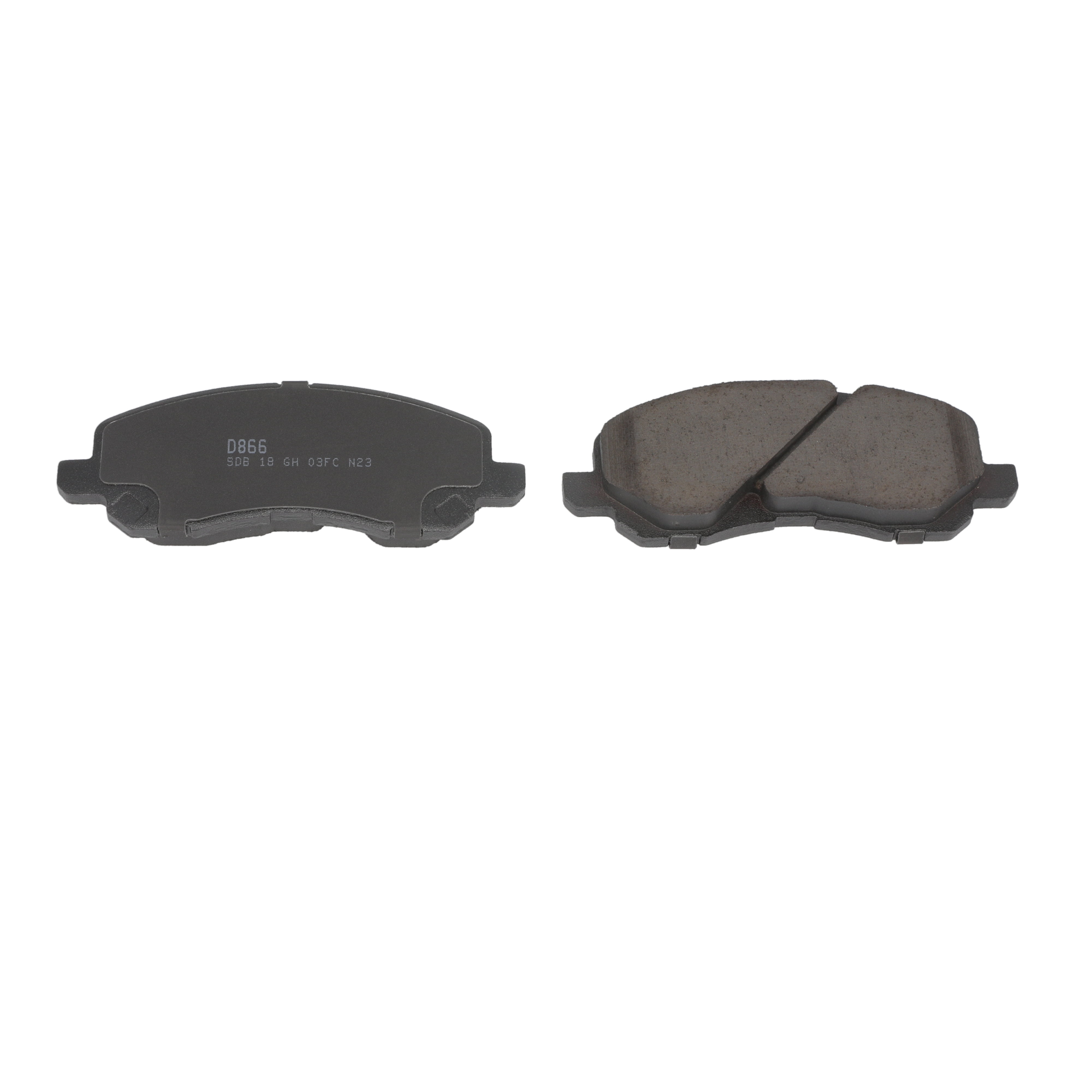 Winstop Brake Pad Set, Front WS.0866.0.C, Jeep Patriot 2017-2007