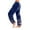 Blue, variant on Women's Long Pants with Cuffed Hem and Retro Print, Suitable as Casual Pants or Pajama Pants for Comfortable Wear and Relaxation,Beige L