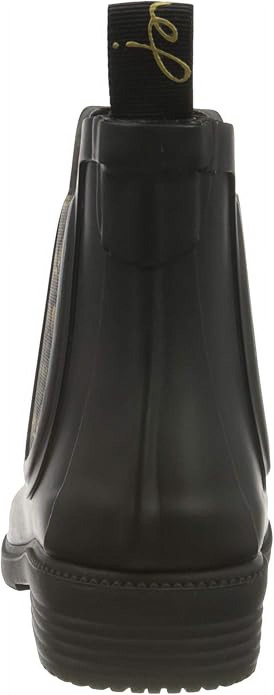 Joules Women's Rain Boot Rutland Black, 6