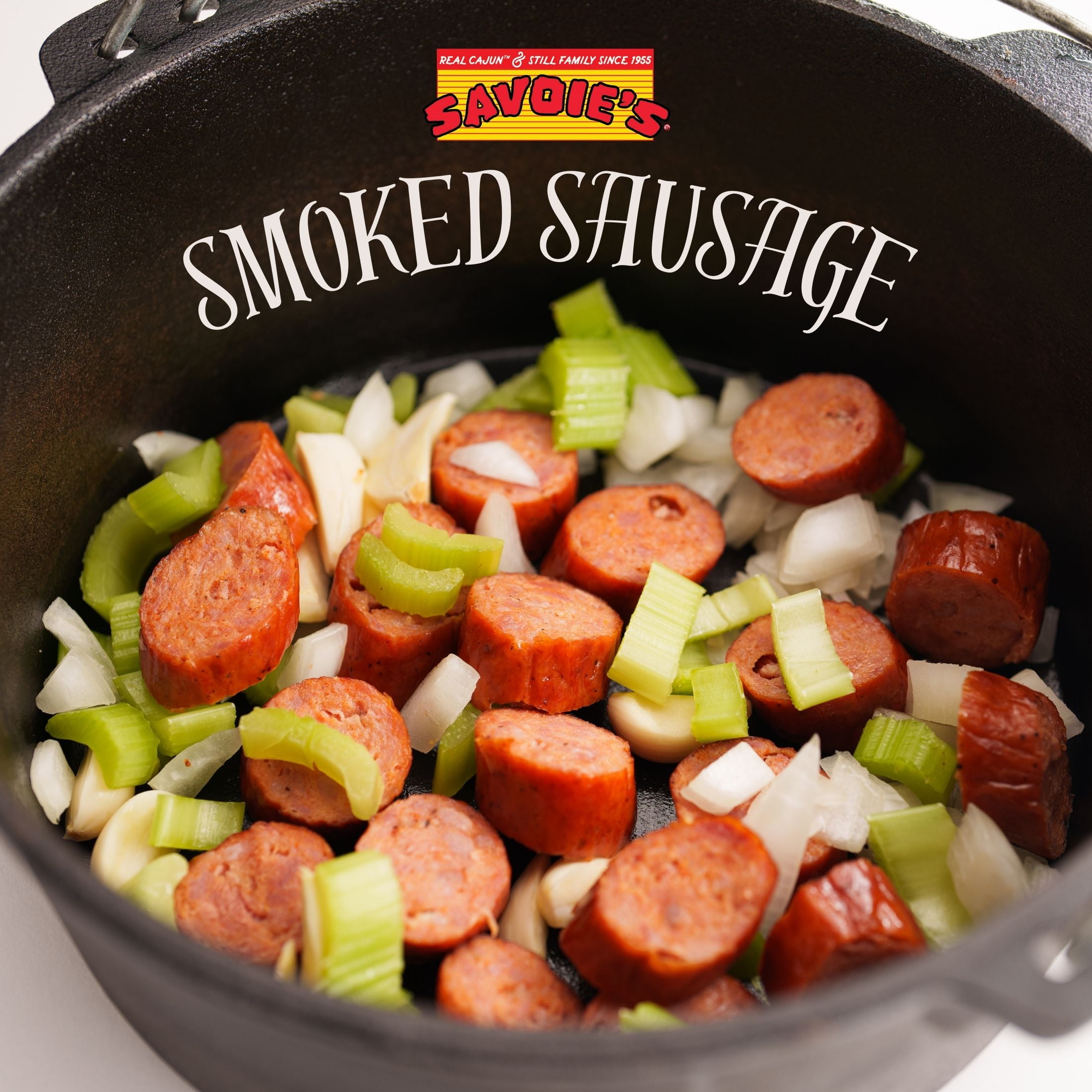 Savoie's Regular Family Grill Pack, 28 oz Smoked Sausage Pack, 8 Links