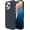 Navy Gold, variant on ZAGG London Snap Case for iPhone 16 Pro Pink "Love" Embroidered Design