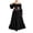 Black, variant on Wedding Guest Dresses for Women Renaissance Corset Maxi Dress Off Shoulder Puff Sleeve Gothic Costume Dress