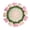 Pink, variant on Crochet flower coasters pop out, 3D elegant flower coasters carpet beverage coasters desktop accessories, interesting decoration beverage coasters for home decoration and desktop protection (1PCS)