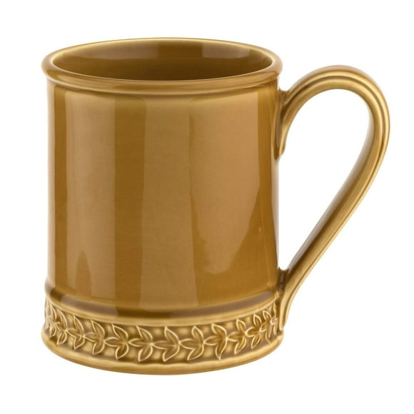 Portmeirion Botanic Garden Harmony Embossed Tankard 16oz Amber