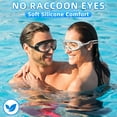 thumbnail image 6 of GPED Swim Goggles, 2 Pack Anti-Fog Waterproof Anti-UV Clear Vision Silicone Swimming Goggles for Adult Women Men, 6 of 7