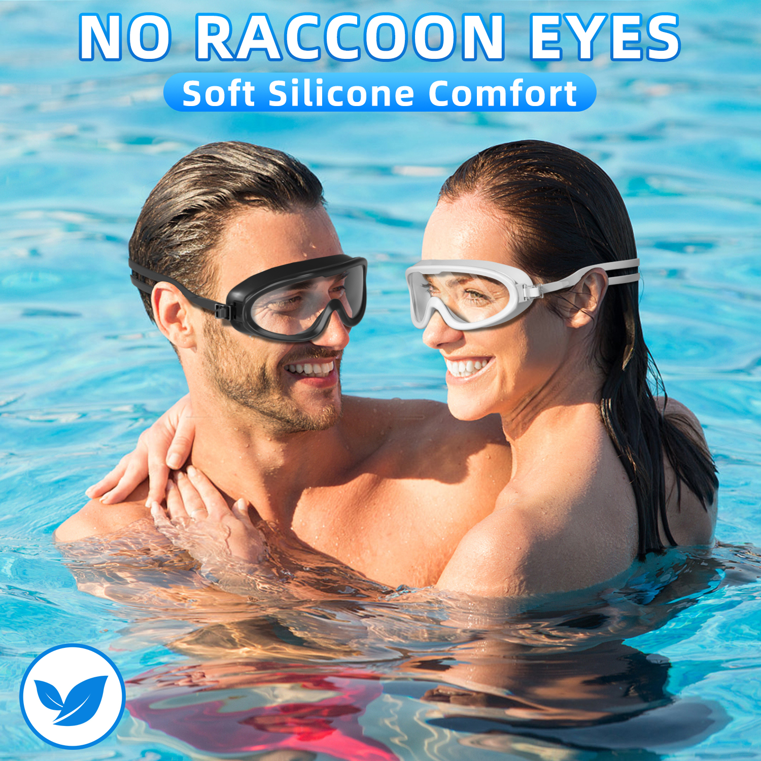 GPED Swim Goggles 2-Pack Anti-Fog Clear photo 6