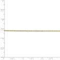 thumbnail image 5 of 10K Yellow Gold necklace Rope chain Pendant 24 in 0.8 mm, 5 of 5
