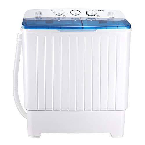 Compact Twin Tub Washing Machine Washer Spinner 11 lbs  mini Large Capacity 