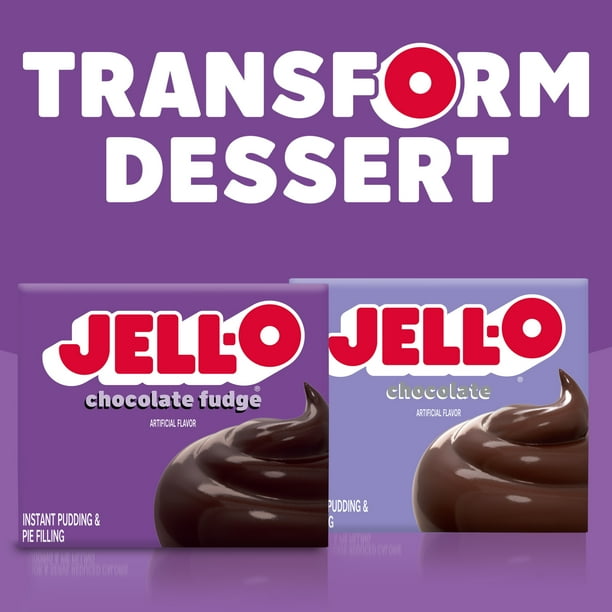 Jell-O Chocolate Pudding | Pudding cups for grocery retail