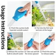 thumbnail image 6 of Aquarium Water Care Tools, Fish Tank Waste Suction Tool, Turtle Tank Suction Hose, Hand-Operated High-Suction Cleaning Tool for Aquarium Maintenance, 6 of 6