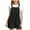 Black, variant on Kaemgyyd 5-14 Y Kids Toddler Girl Summer Outfit Casual Sleeveless Bib Overalls Loose Fit Wide Leg Cute Short Jumpsuit with Pockets